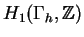 $H_1(\Gamma_{\symbol{104}},\mathbb{Z} )$